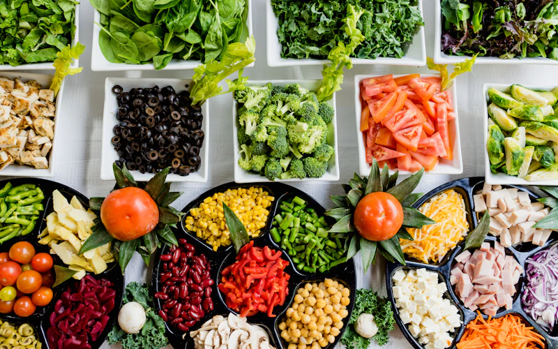 Nourishing whole foods supporting hormonal balance